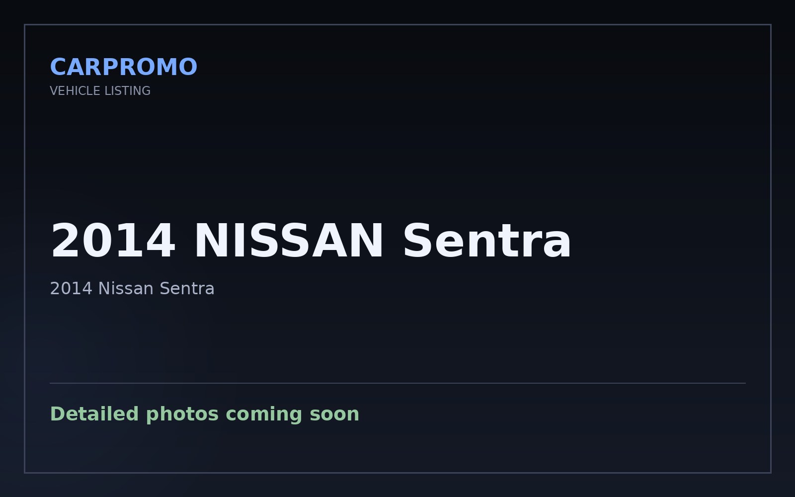2014 Nissan Sentra